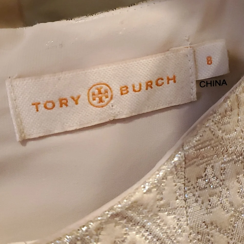 Tori Burch gold dress - Picture 3 of 6